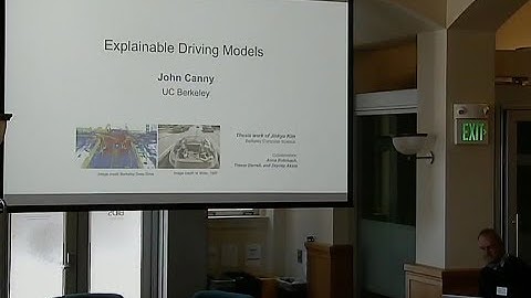 Deep net visualization, interpretable driving