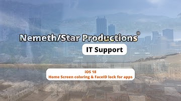 IT Support - EP01 - iOS18 Home Screen + FaceID App lock