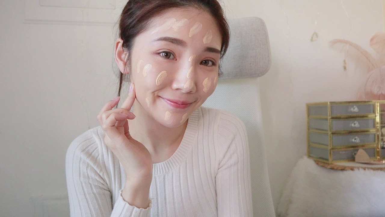 網紅分享LANAMI DD霜+HD羽柔光蜜粉餅