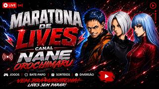 ►LIVE 1495 MARATONA DE LIVES ►Nane OROCHIMARU VS FIGHTCADE 2►LOL►SF6