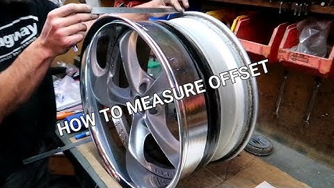 HOW TO MEASURE CORRECT OFFSET ON NEW WHEELS