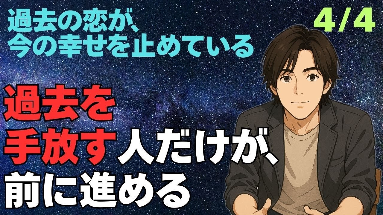 【過去の恋 4/4】過去を手放す人だけが、前に進める