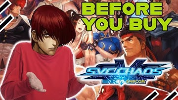 SNK VS  CAPCOM SVC CHAOS Before you buy review