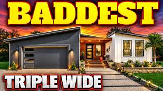BADDEST triple wide "HUD" mobile homes I've seen in the past YEAR!