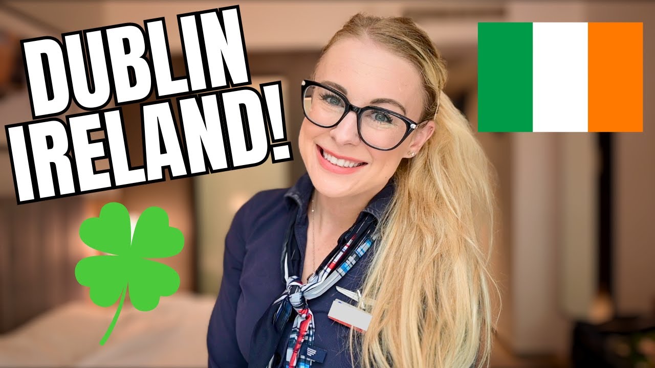 ДУБЛИН, ИРЛАНДИЯ! 🇮🇪✈️ Жизнь бортпроводника на международных рейсах
