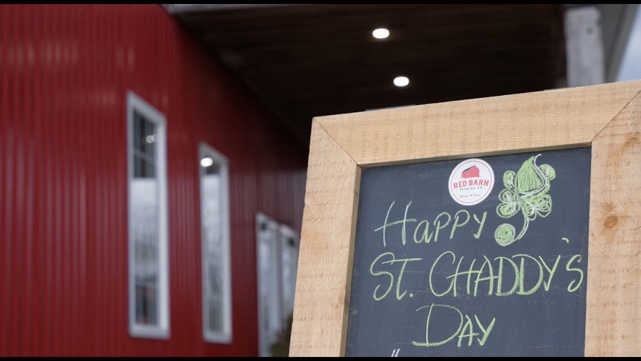 St Chaddy's Day at Red Barn Brewing 2024 - YouTube