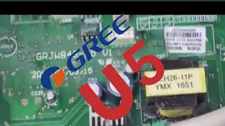 Gree DC inverter U 5 error code solution