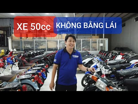 Giới thiệu xe 50cc dành cho học sinh không cần bằng lái xe giá rẻ