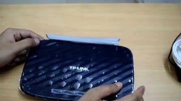 TP-Link Archer C20 AC750 Dual Band router unboxing