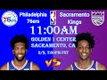 Philadelphia 76ers at Sacramento Kings NBA Live Scoreboard   Play by Play I Feb  09 2021