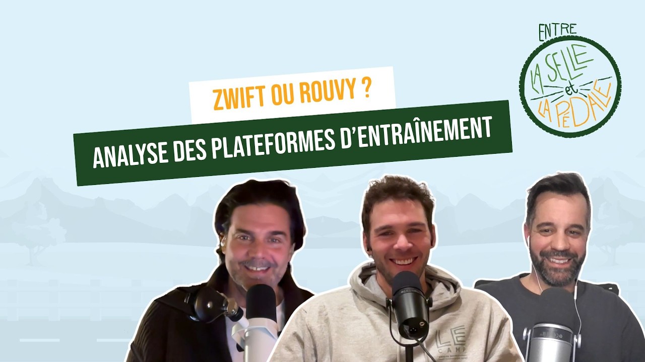Entre la selle et la pédale - EP40: Les applis d'entraînements - Zwift ou Rouvy ?