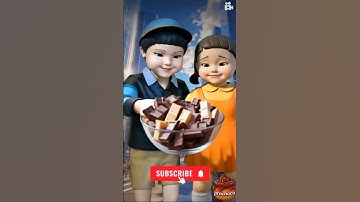Squid Game Al Edible Chocolate ASMR #squidgame #squidgame2 #ai #asmr