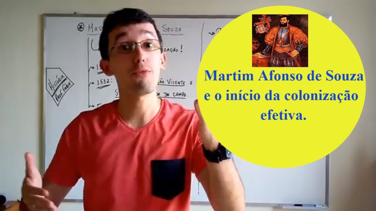 Martim Afonso de Souza e o início da colonização efetiva. YouTube Martim Afonso de Souza e o início da colonização efetiva. YouTube