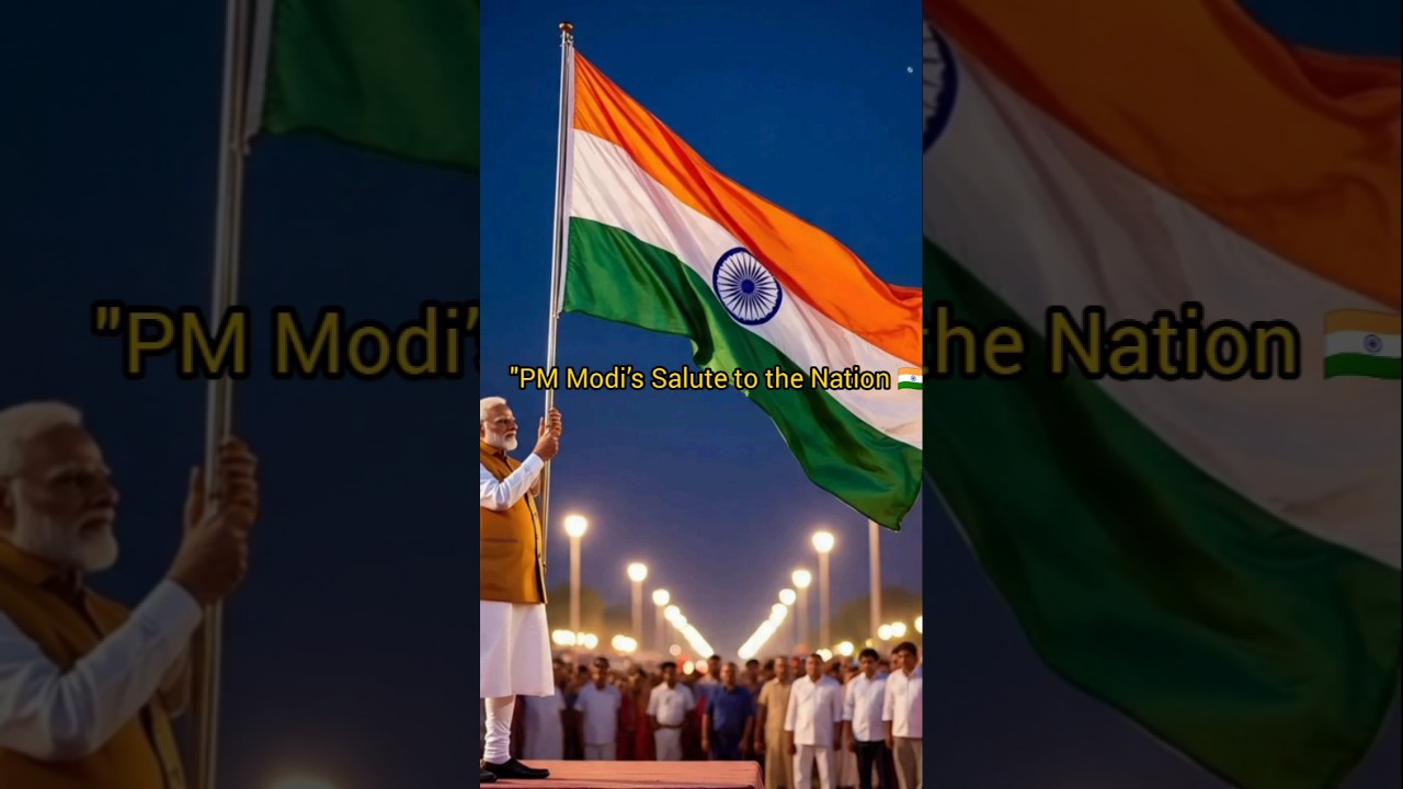 "PM Modi’s Salute to the Nation 🇮🇳 