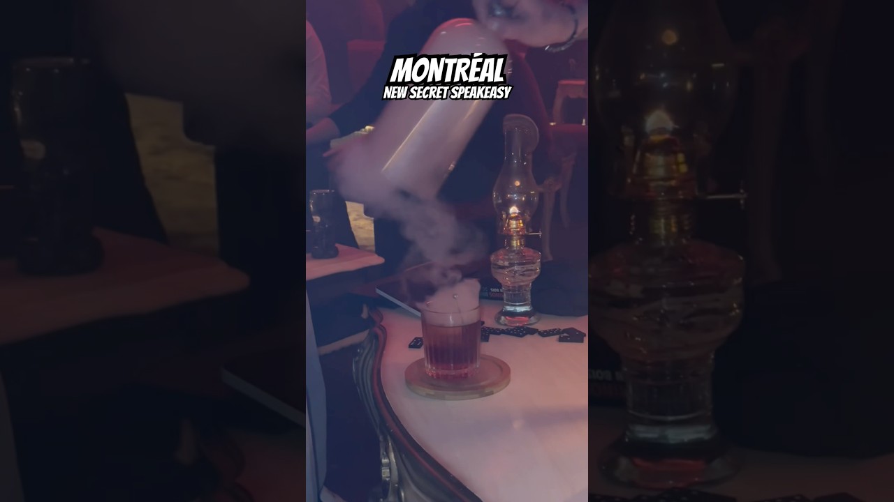 Montreal Underground Speakeasy