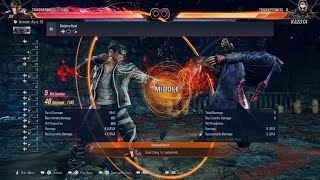 Insane 101 dmg Jin combo with heat burst, heat dash, rage and wall TEKKEN 8 - Closed Network Test