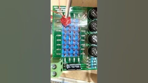 Core Memory LED Interactive 30 turns test 1