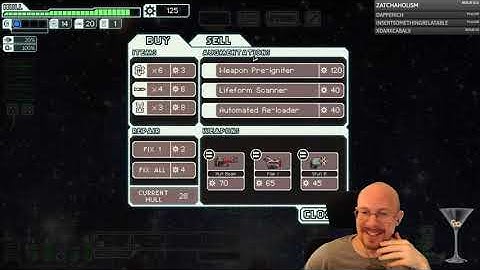 FTL Hard mode, NO pause, Tier Streak Challenge! Rock A, 1st run