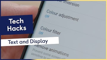 How to adjust your text and display settings | Android accessibility features