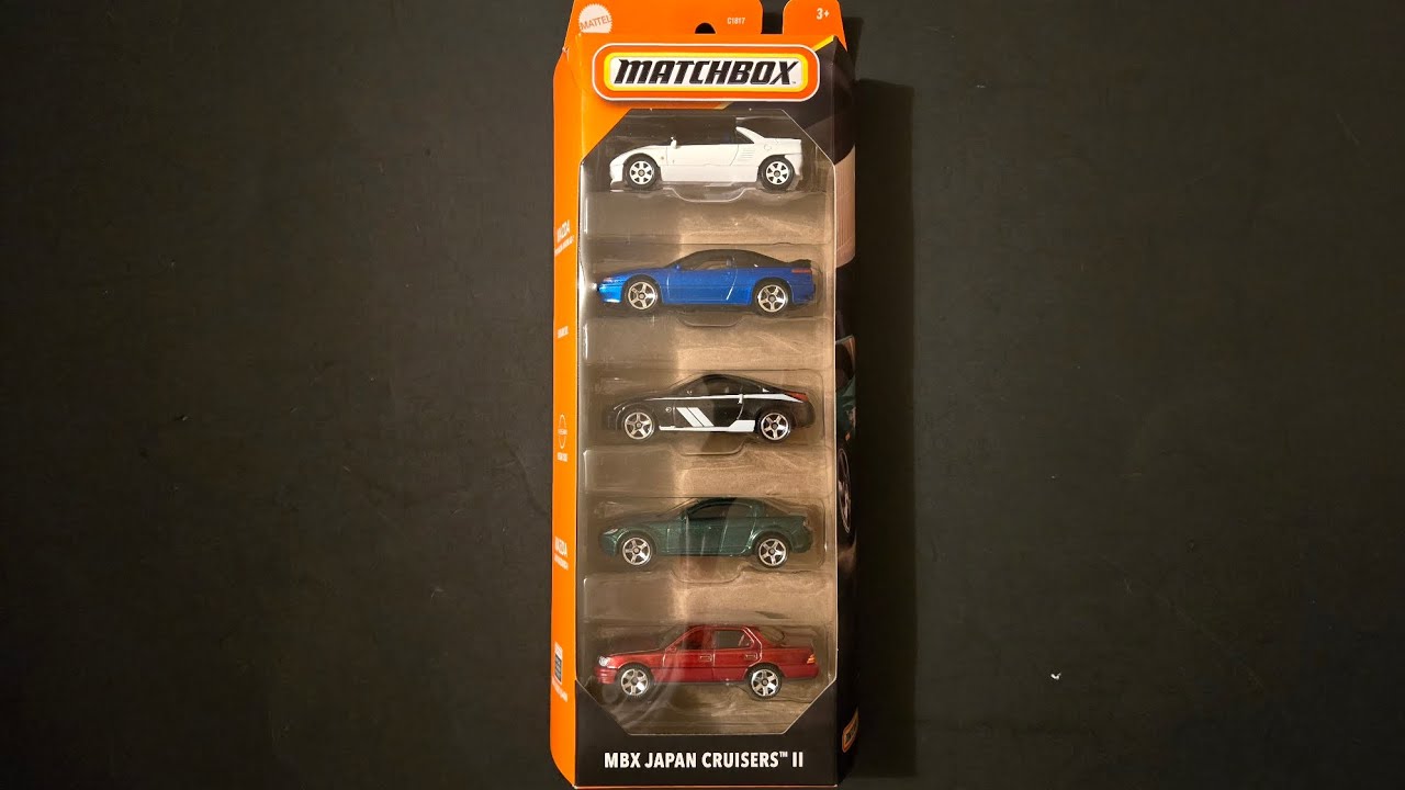 Opening Matchbox 2025 MBX Japan Cruisers II Five Pack - YouTube