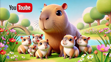 Thế Giới Động Vật || Capybara nhạc  || Nhạc Thiếu Nhi || capybara song