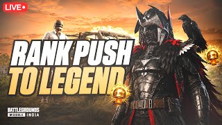 LEGEND IS BACK | 🔴 LIVE LEGEND RANK PUSH HERE | BGMI ULTIMATE ROYAL GAMEPLAY | HINDI STREAM