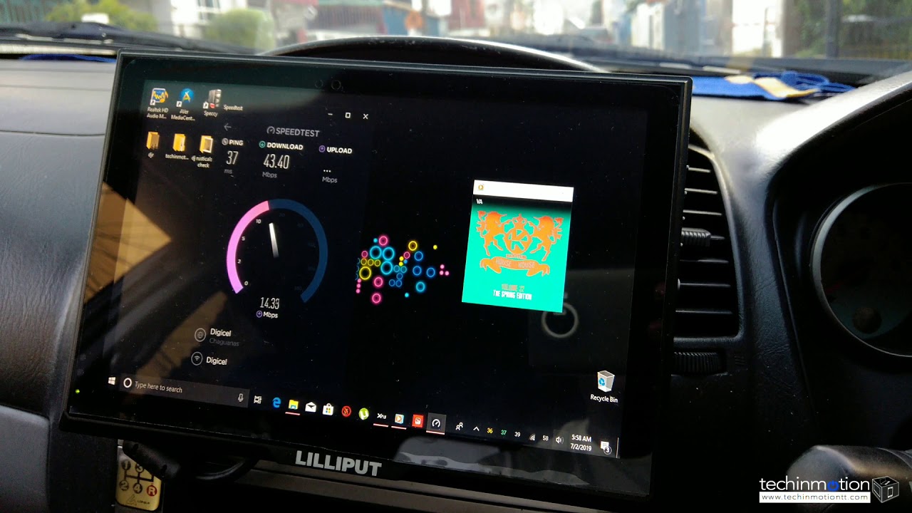 CarPc Windows 10 Build | Testing Digicel 4g LTE In Port Of Spain - 12 ...