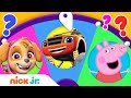 Adventures w/ PAW Patrol, Blaze & Peppa Pig! 🤩Spin the Wheel of Friends Ep. 12 | Nick Jr.