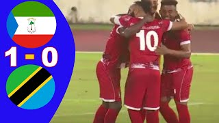 Guinée équatoriale vs Tanzania 1 - 0 All Goals & Highlights - African Cup of Nations Qualifiers 2021