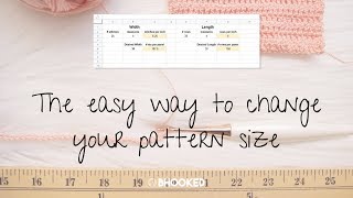 Change Pattern Size With Gauge Using a Spreadsheet | How to Set It Up