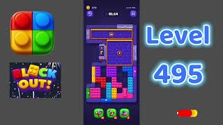 Block Out Level 495 Walkthrough | Solutionguruji | Gameplay Color Sort Puzzle