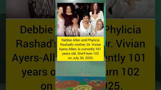 Debbie Allen and Phylicia Rashad's mother, Dr. Vivian Ayers-Allen,#shorts #debbieallen #artist