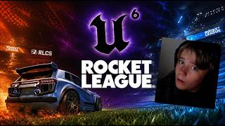 *MY LIVE REACTION* to UE6 Announcement In Rocket League!