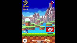 Sonic Runners Adventure JAVA (240x320) - Part 1 - Green Hill