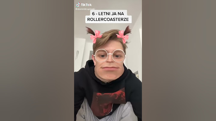 Dominik rupiński tęskni za rollercosterem!(ha ha ha😂)