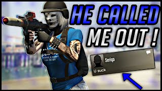 GTA Online | HE CALLED ME OUT! (AW)