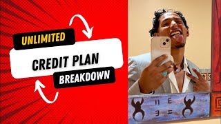 Did you know about your unlimited credit plan ? Yes, Congress defines it as open ended….