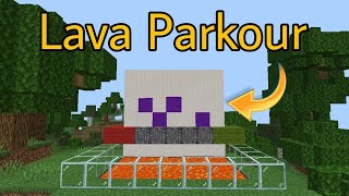 How To Make Lava Parkour In Minecraft | #minecraftparkour screenshot 4