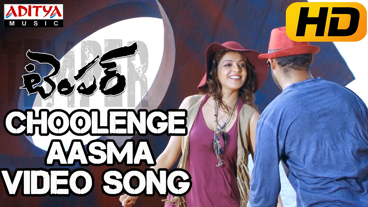 Choolenge Aasma Full Video Song   Temper Video Songs   JrNtrKajal Agarwal