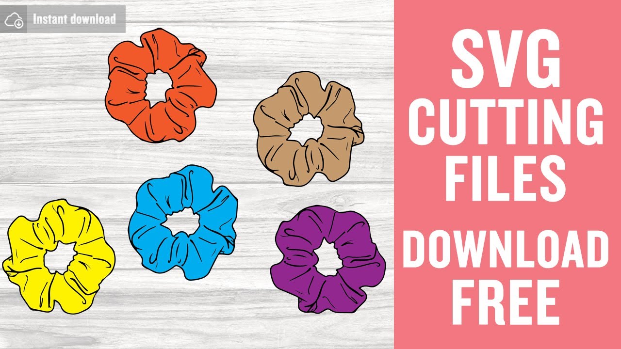 Download Scrunchie Svg Free Cutting Files for Cricut Brother ...