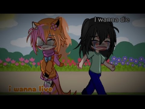 I wanna die x I wanna live // Ib:Cutie(My mom) Gacha Club