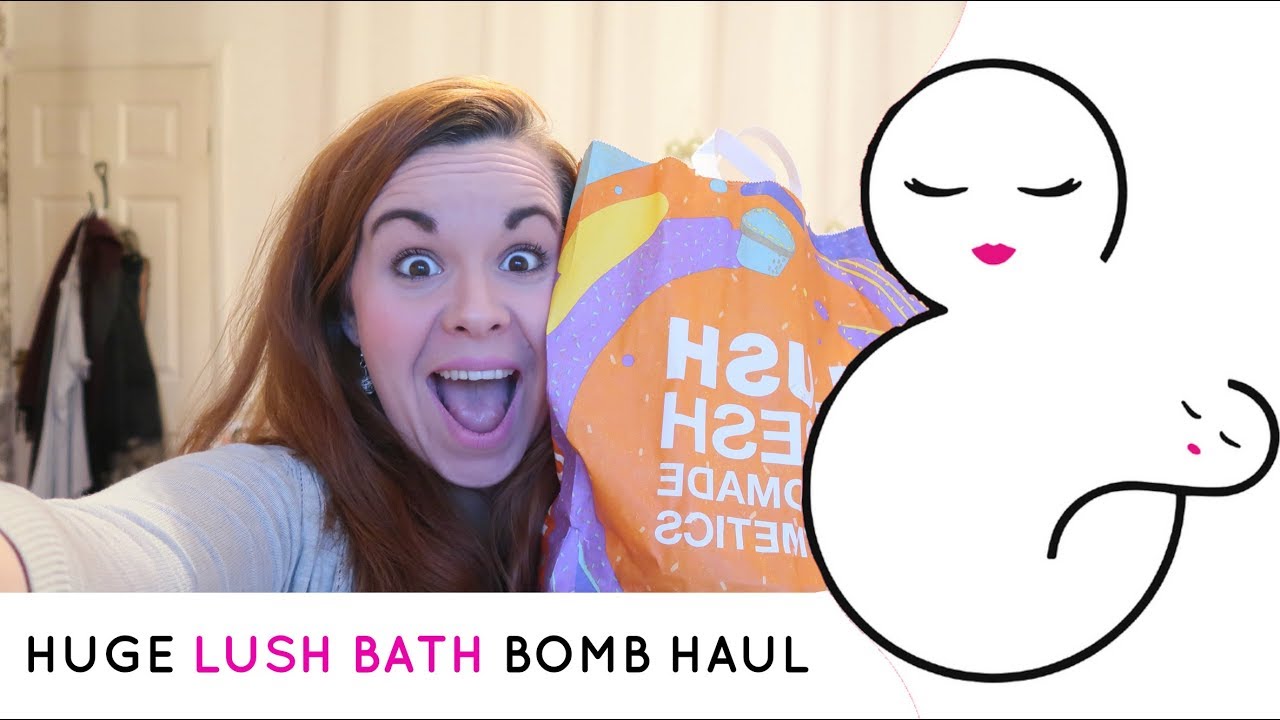 HUGE LUSH BATH BOMB HAUL LIMITED MOTHERS DAY YouTube