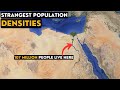 الدول ذات الكثافة السكانية الأغرب 
