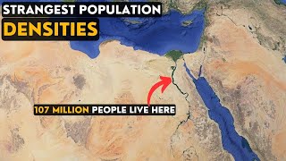 Countries With the Strangest Population Densities