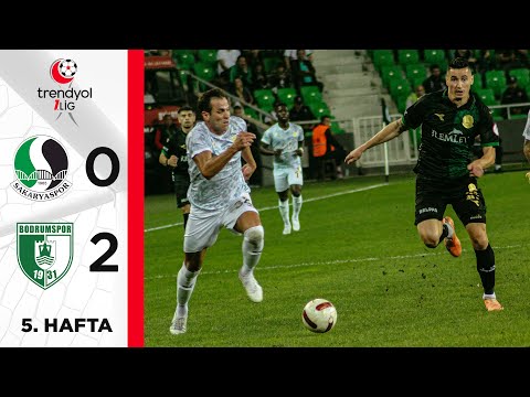 Sakaryaspor (0-2) Bodrumspor - Highlights/Özet | Trendyol 1. Lig - 2023/24