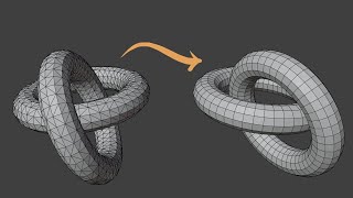 How to Convert Triangles to Quads in Blender