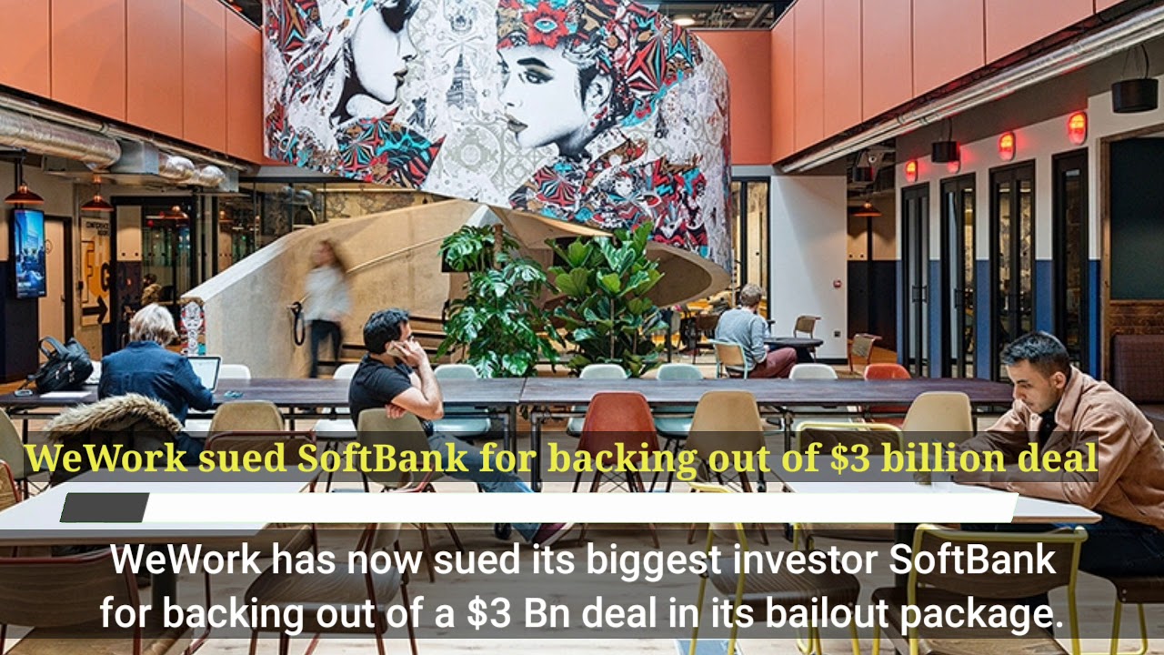 WeWork sued SoftBank for backing out of $3 billion deal - YouTube