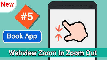 #05Book How To Add Webview Zoom In Zoom Out Feature In SketchWare Hindi