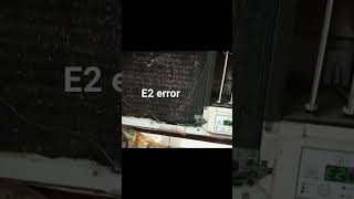 LG E2 error solution in window ac|| window ac E2 #ytshorts #viralvideo