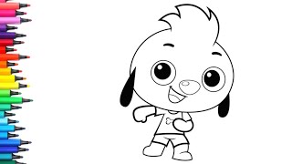 Lupi From the educational app PlayKids, Drawing, Painting & Coloring For Kids and Toddlers_ Kids Art screenshot 3